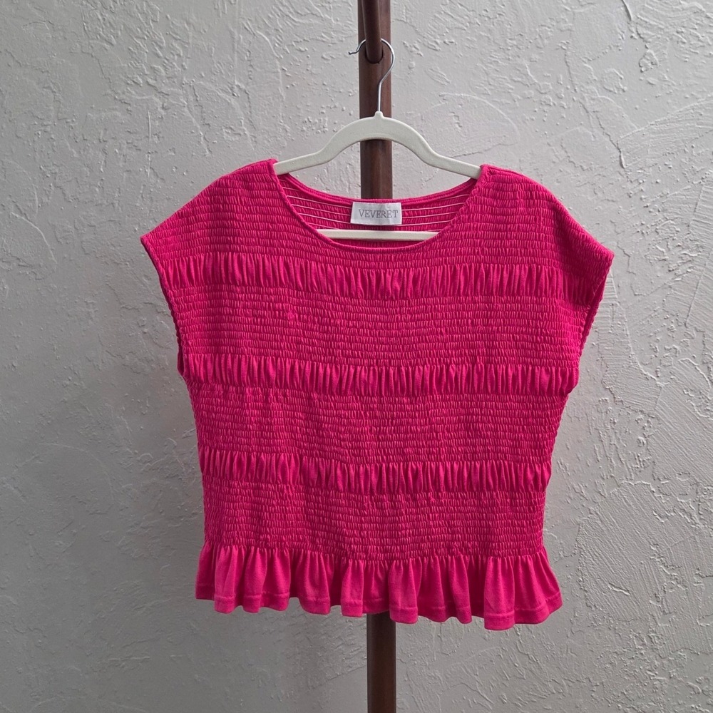 T176. Women's Summer Smocked‎ Top